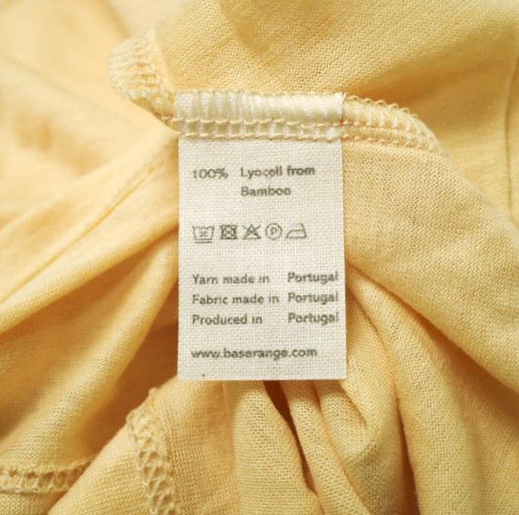 新品 BASERANGE ベースレンジ ポルトガル製 LOOSE LONG SLEEVE