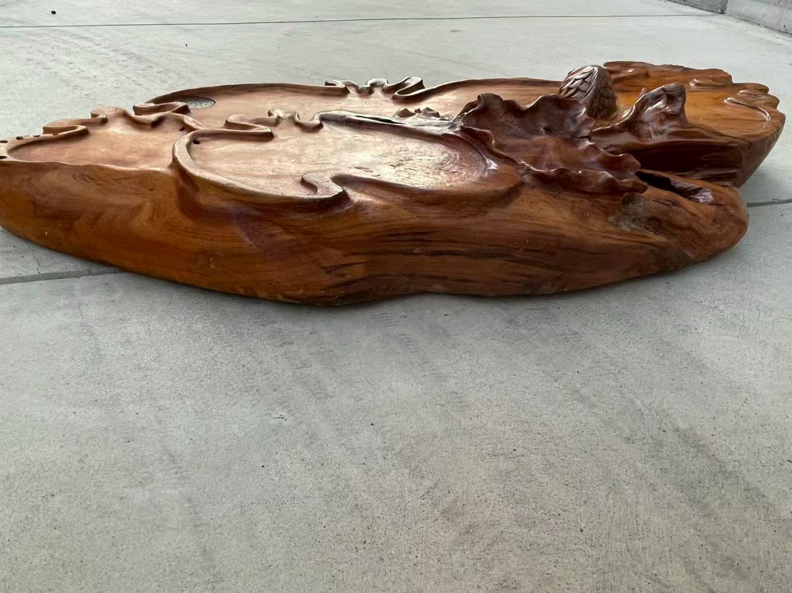 金魚彫刻 手彫り