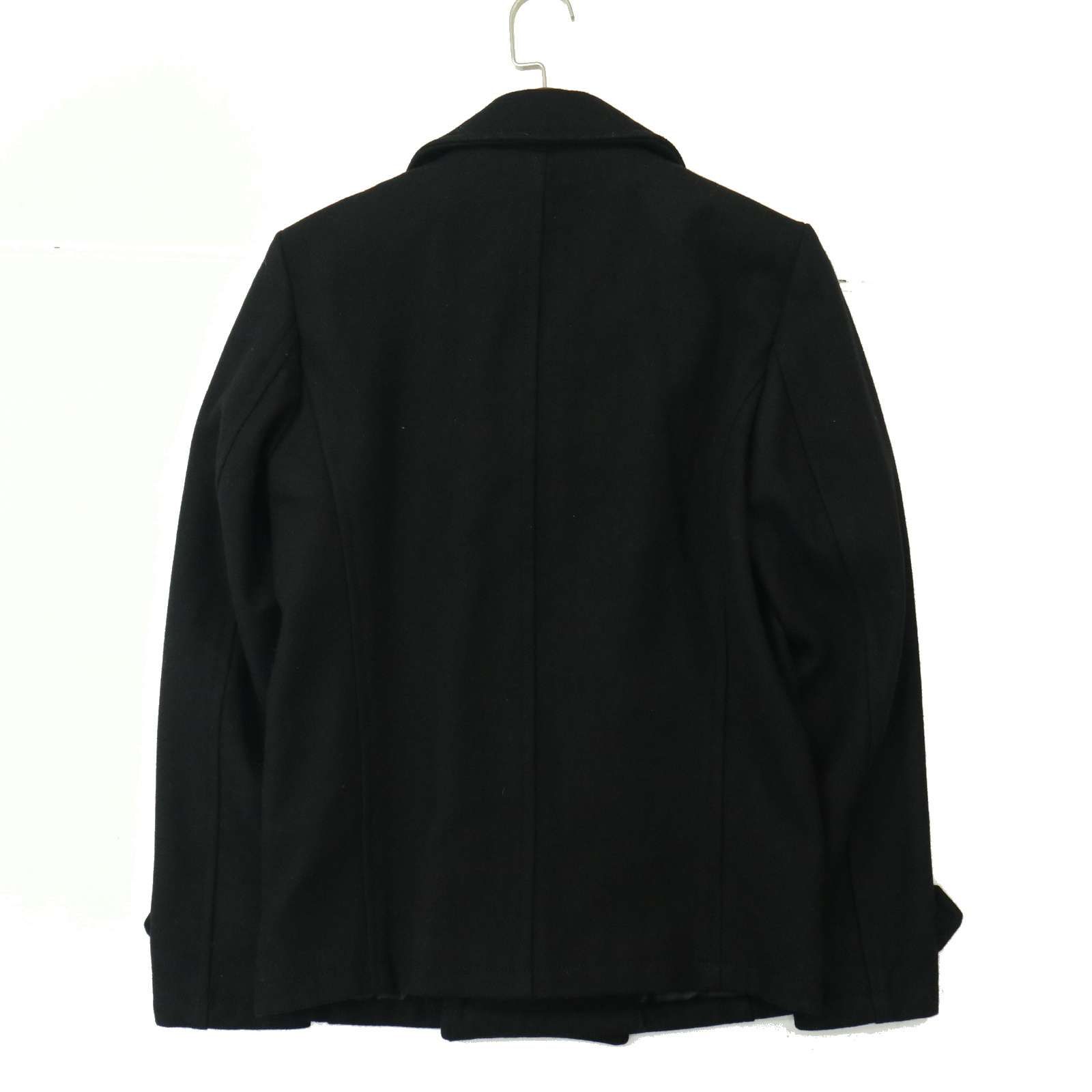FUGA 綿 ピーコート size44 黒 フーガ