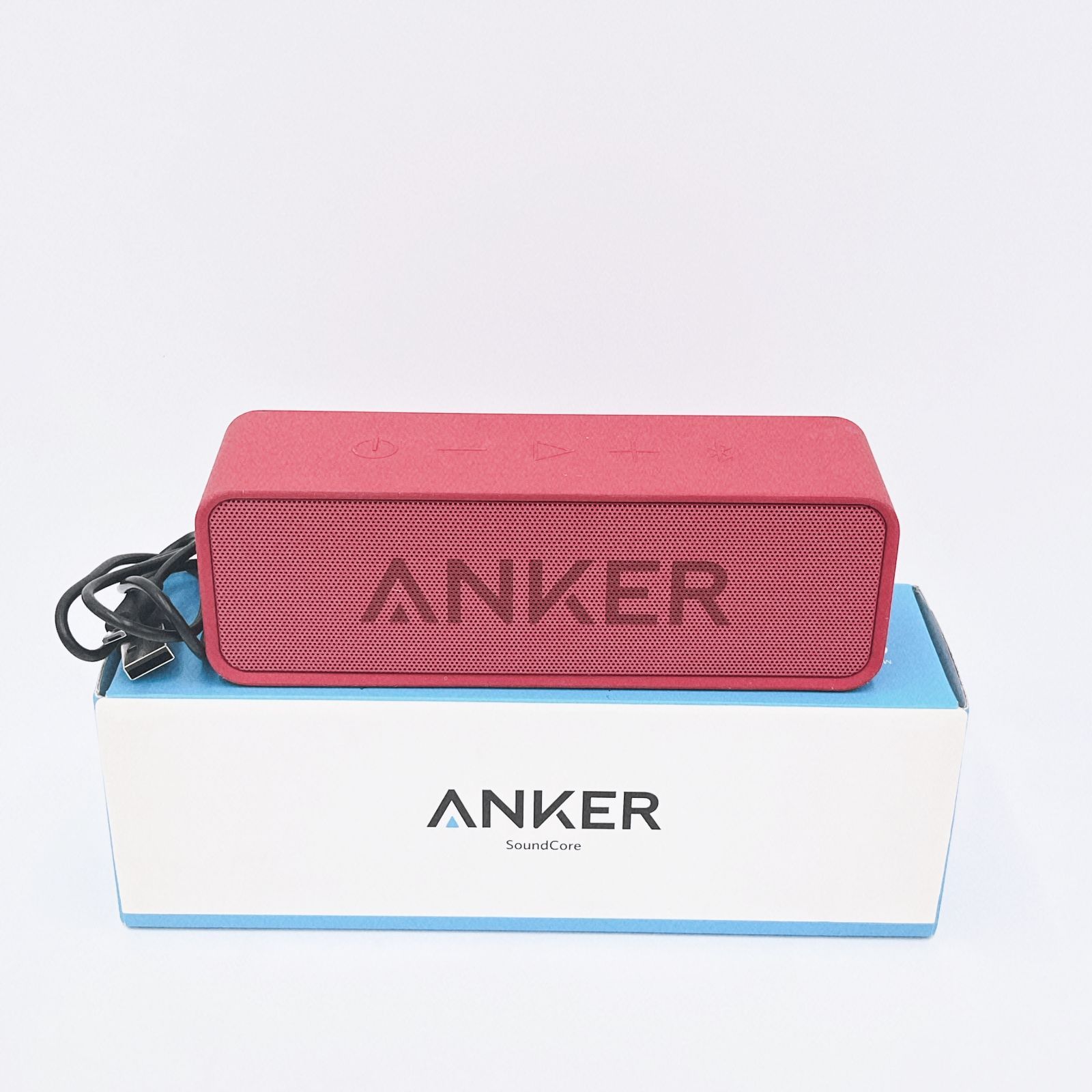 ANKER アンカー SoundCore Bluetooth スピーカー 赤 RED - メルカリ