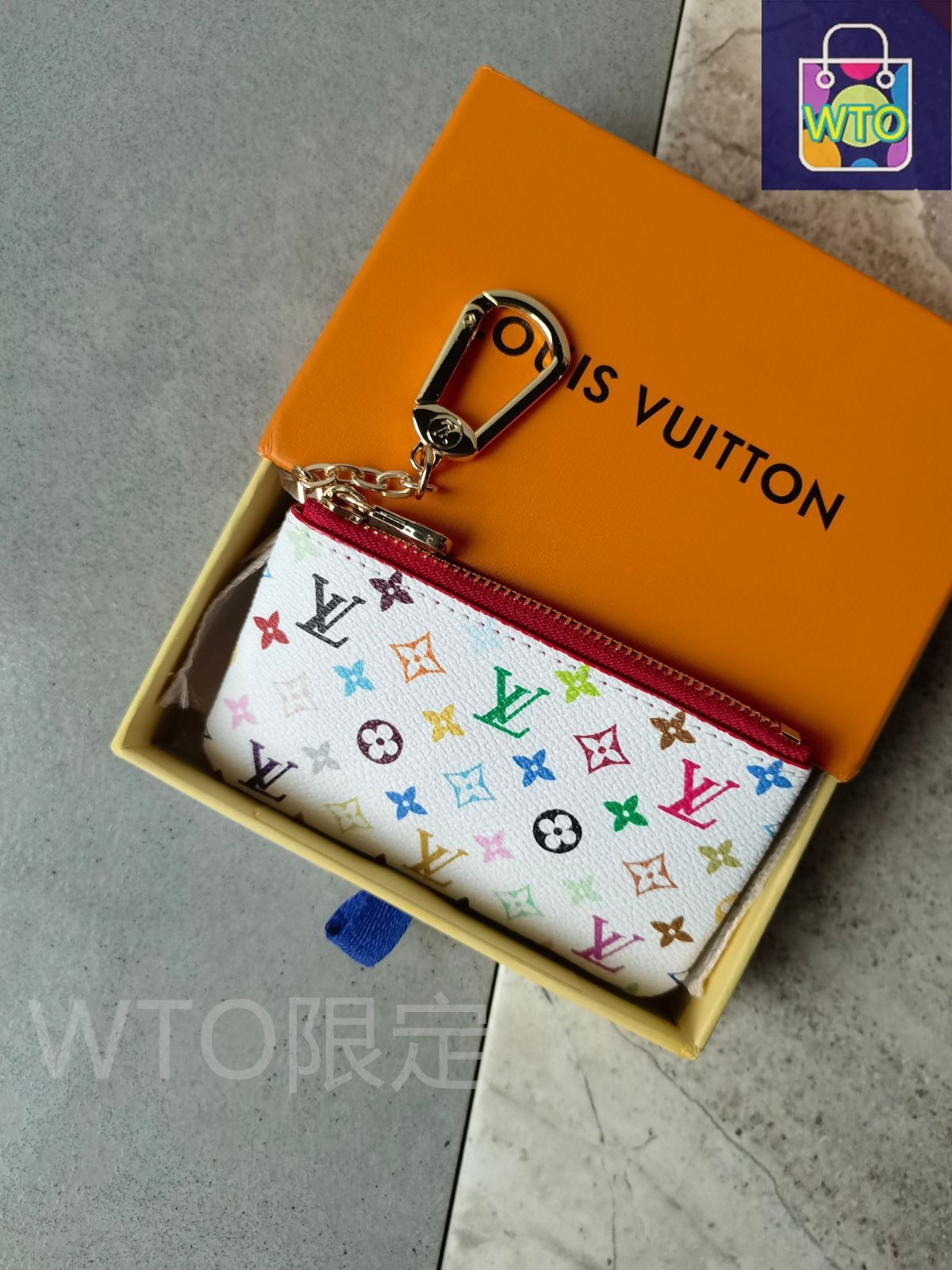Louis Vuitton ライトピンク キーケース LOUIS VUITTON モノグラム キーケース6連 - メルカリ