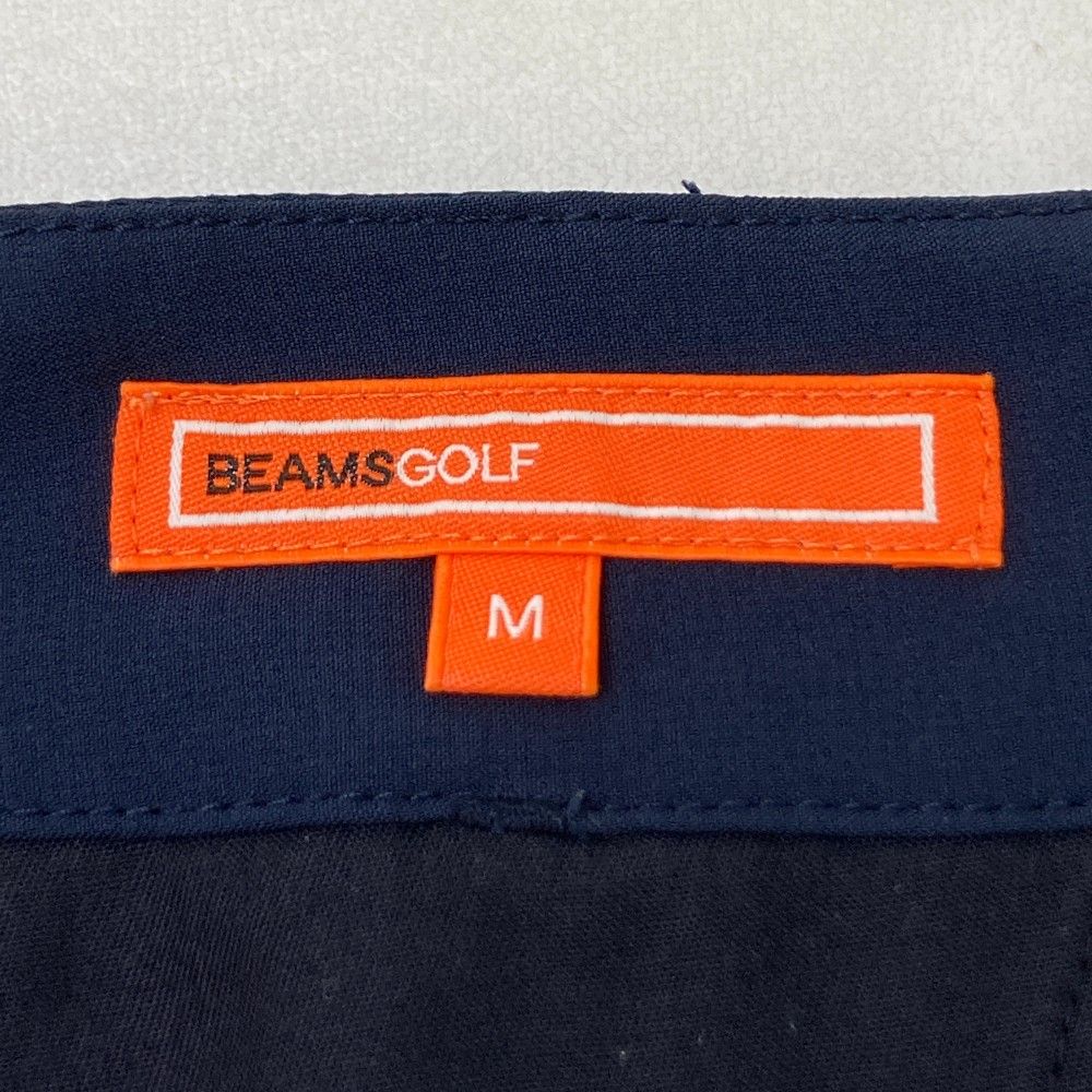 サイズ：M BEAMS GOLF ビームスゴルフ ハーフパンツ ネイビー系