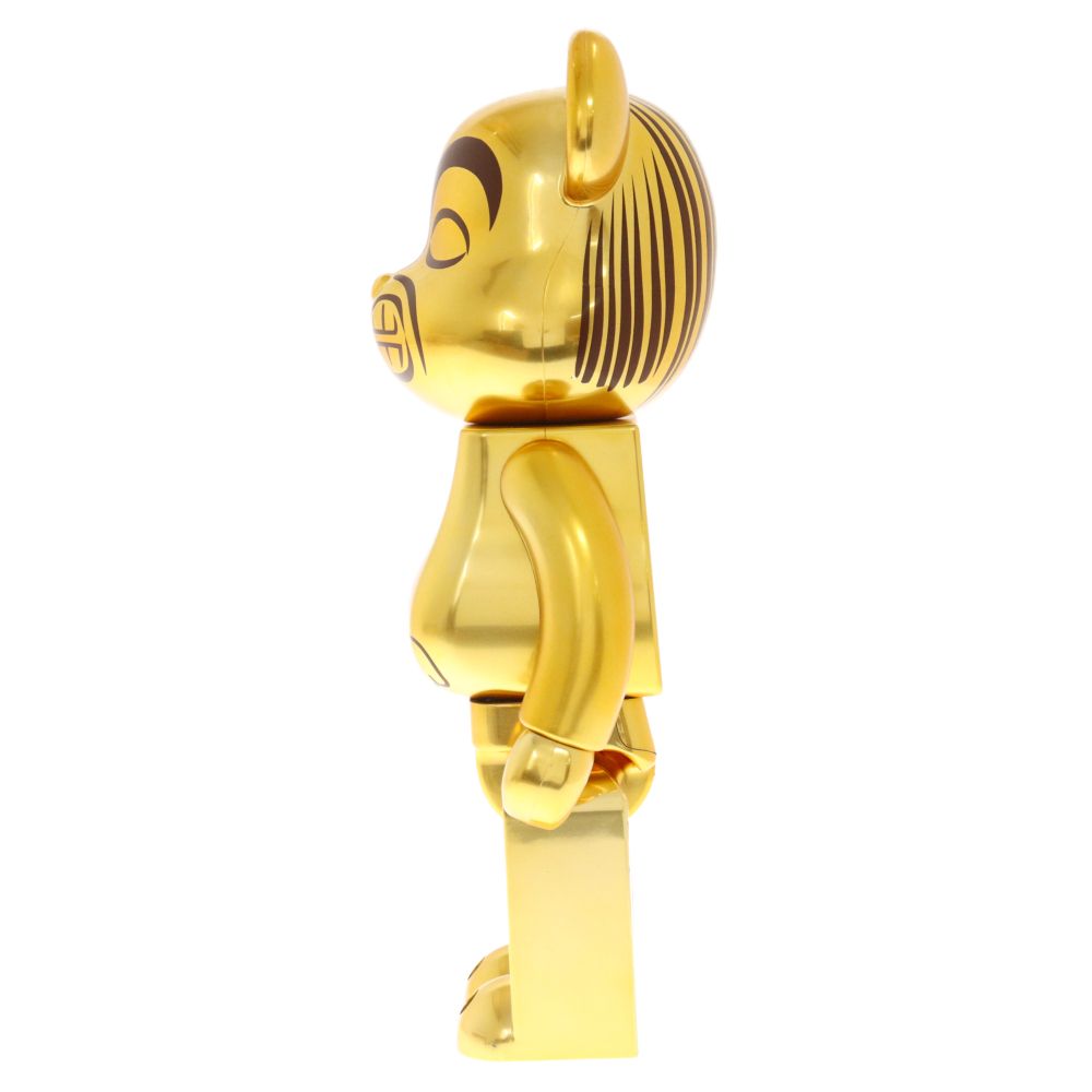 MEDICOM TOY - MEDICOM TOY メディコムトイ BE@RBRICK ベアブリック INDIANA JONES インディ ジョーンズ ゴールド フィギュア 人形 400% BEARBRICK Indiana Jones Golden Idol 400% - Medicom Toy (2008