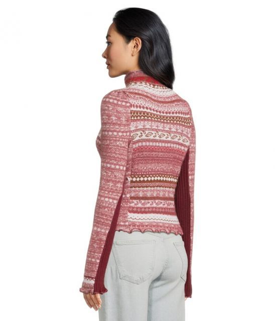(取寄) フリーピープル レディース バリ ジュニパー タートル Free People women Bali Juniper Turtle Rhubarb Combo 送料無料】 フリーピープル レディース ニット・セーター