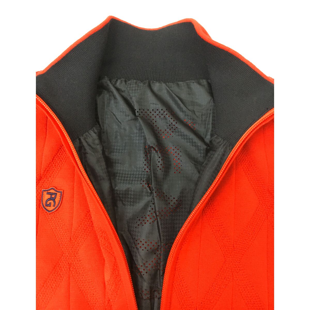 PEARLY GATES メンズ ベスト 5サイズ レッド 未使用品 メンズ パーリーゲイツ PEARLY GATES ベスト 5(L) 赤