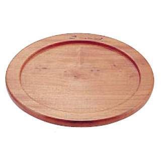 木台 マルチプレート補強リング付専用木台 22cm用