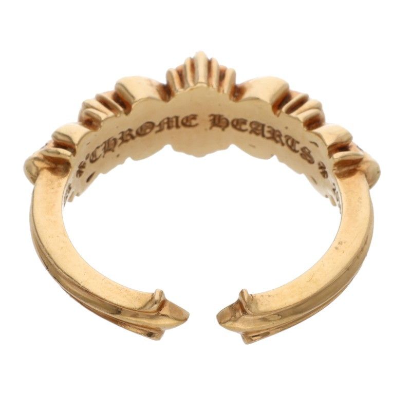 クロムハーツ ベイビークラシック フローラルクロス リング 14号