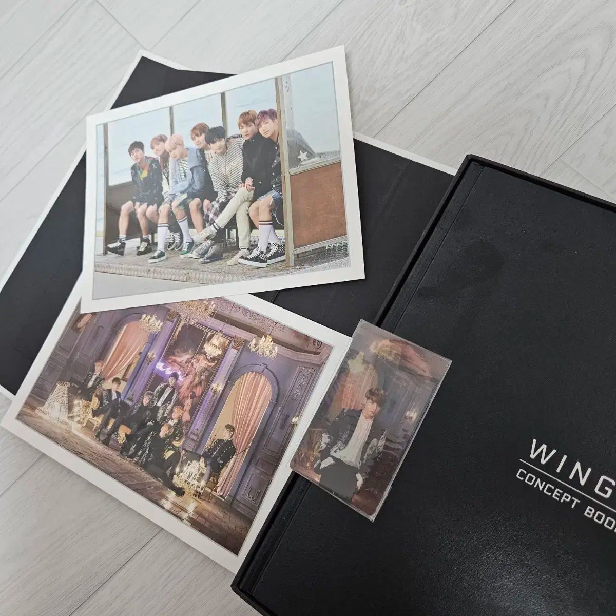 BTS WINGS コンセプトブック レンチキュラー トレカ ジョングク