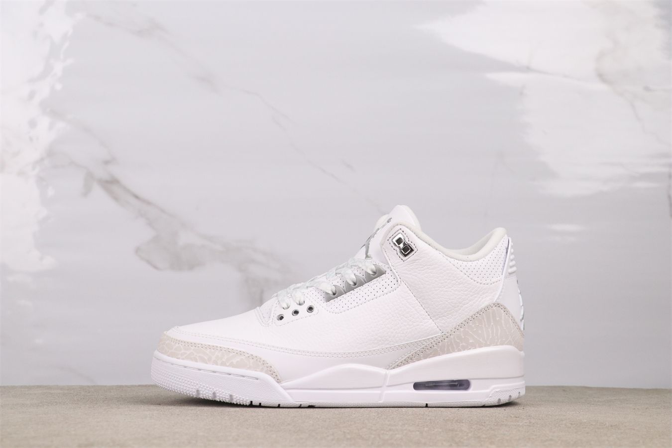 今日 Air Jordan 3 CT8532 - 111 ピュアホワイト-WTO輸入1