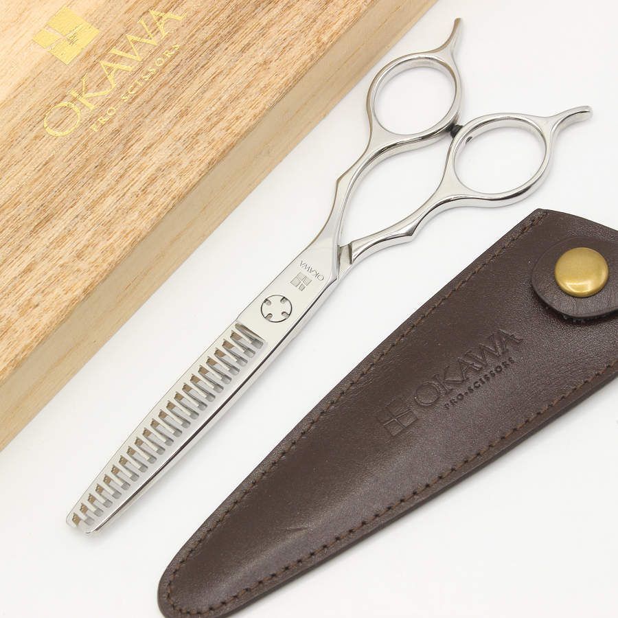 OKAWA セニングシザー SG212 okawa pro-scissors セニングシザー 美容