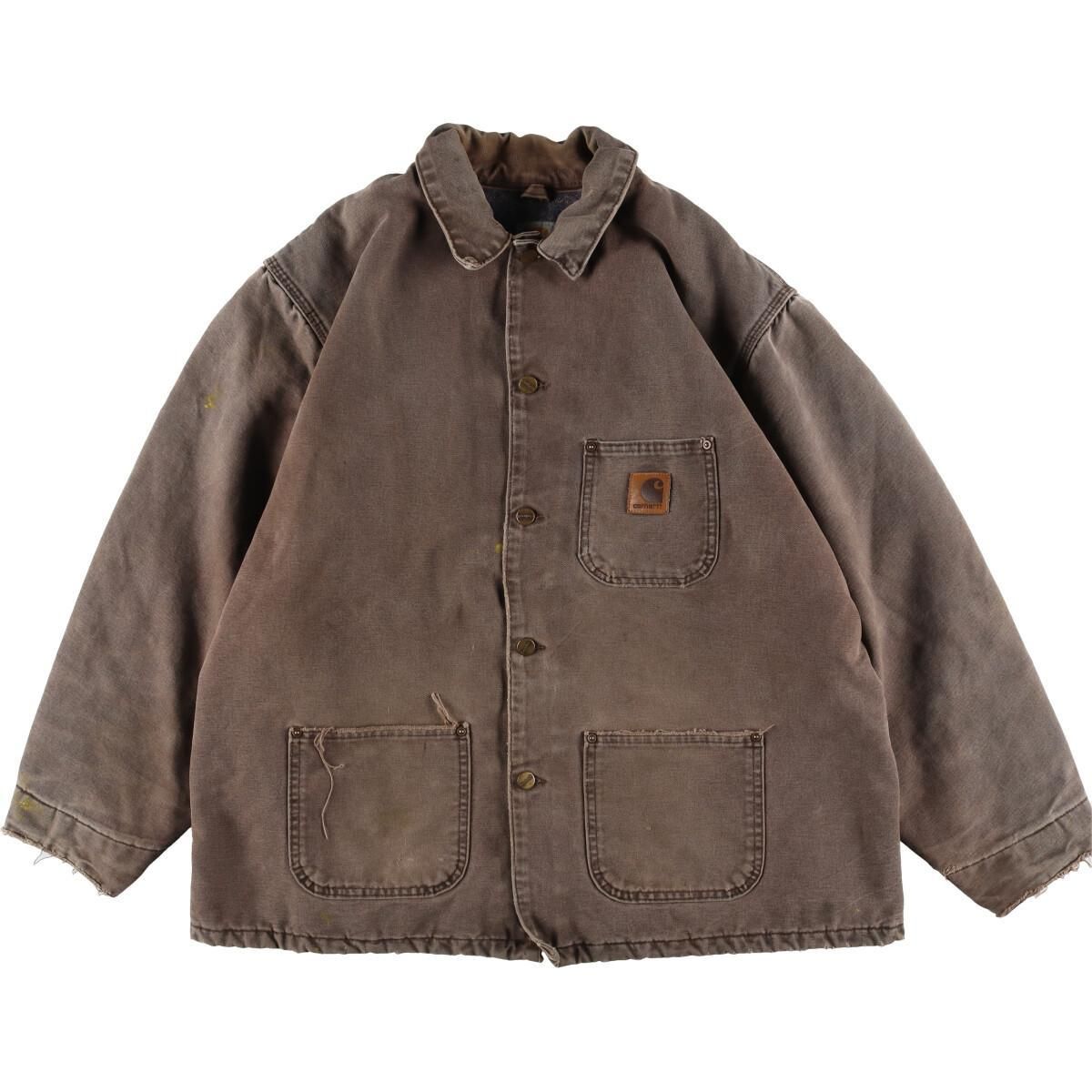 古着 カーハート Carhartt ミシガンチョアコート ダック地ワーク