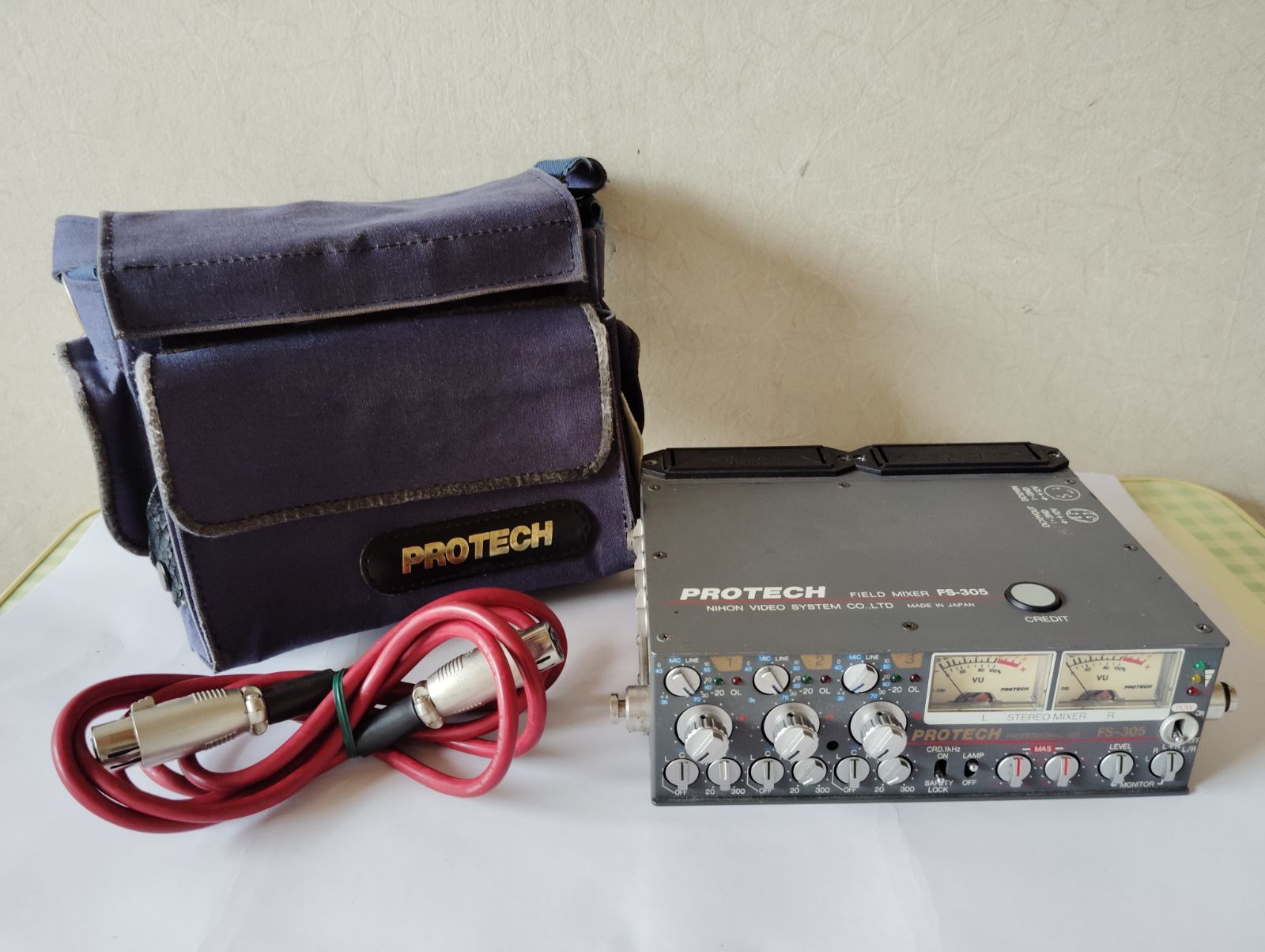 アナログ オーディオミキサー ３CH プロテック FS３０５