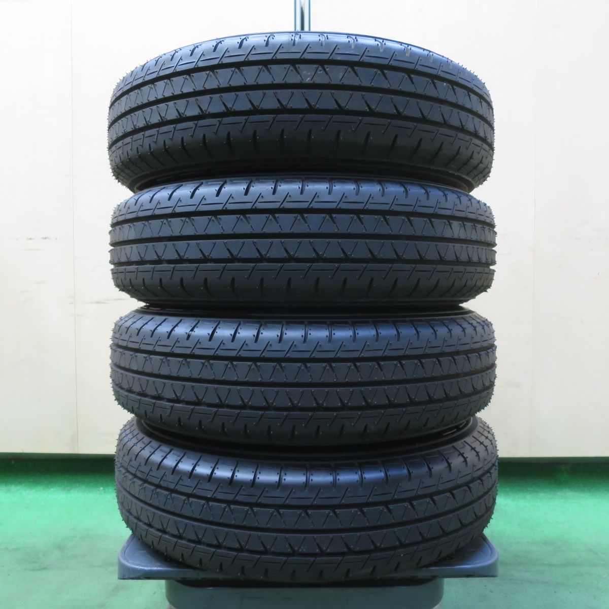 新車外し！25年☆スズキ エブリイ バン 純正 スチール 145/80R12 80 