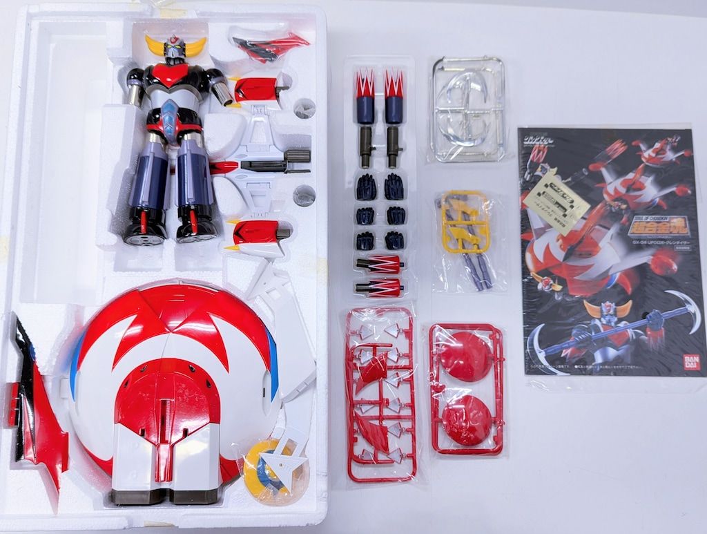 BANDAI - BANDAI バンダイ/超合金魂 UFOロボ グレンダイザー/GX-04/ABランク/67【中古】 バンダイ 超合金魂 UFOロボ グレンダイザー GX-04 パーツ欠品
