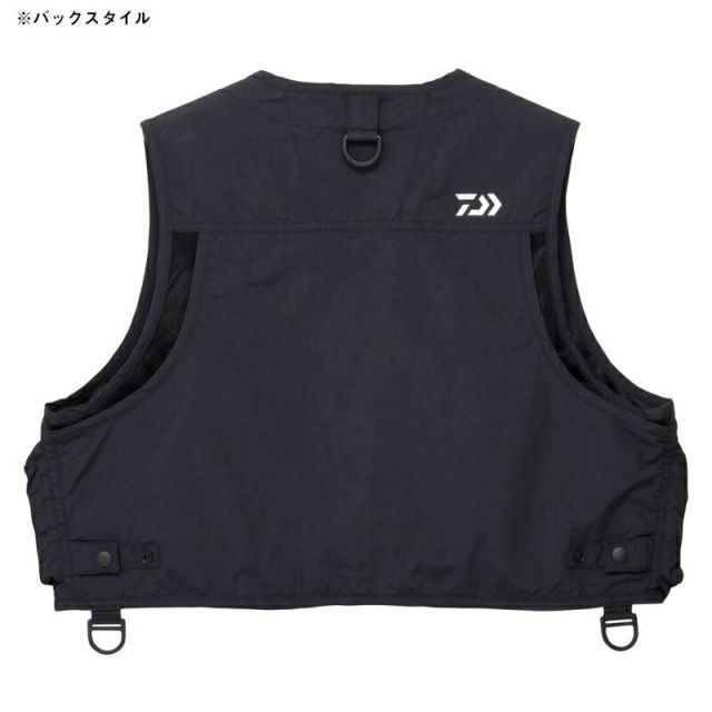 ダイワ フィッシングベスト コレクション DV-3425 ブラック 2XLサイズ