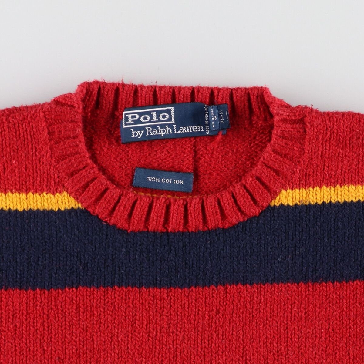 古着 ラルフローレン Ralph Lauren POLO by Ralph Lauren ボーダー柄