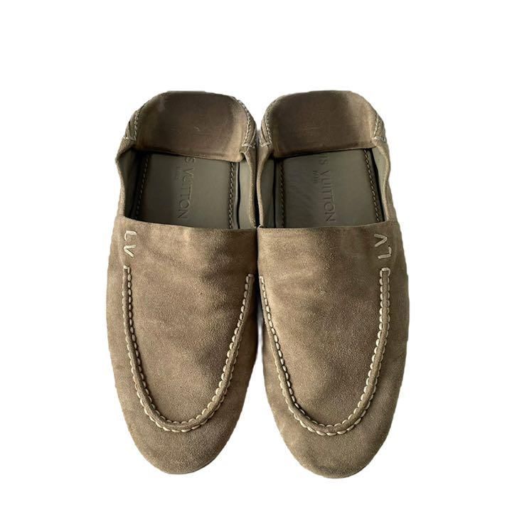 Louis Vuitton ルイヴィトン ドライビングシューズ スリッポン LV