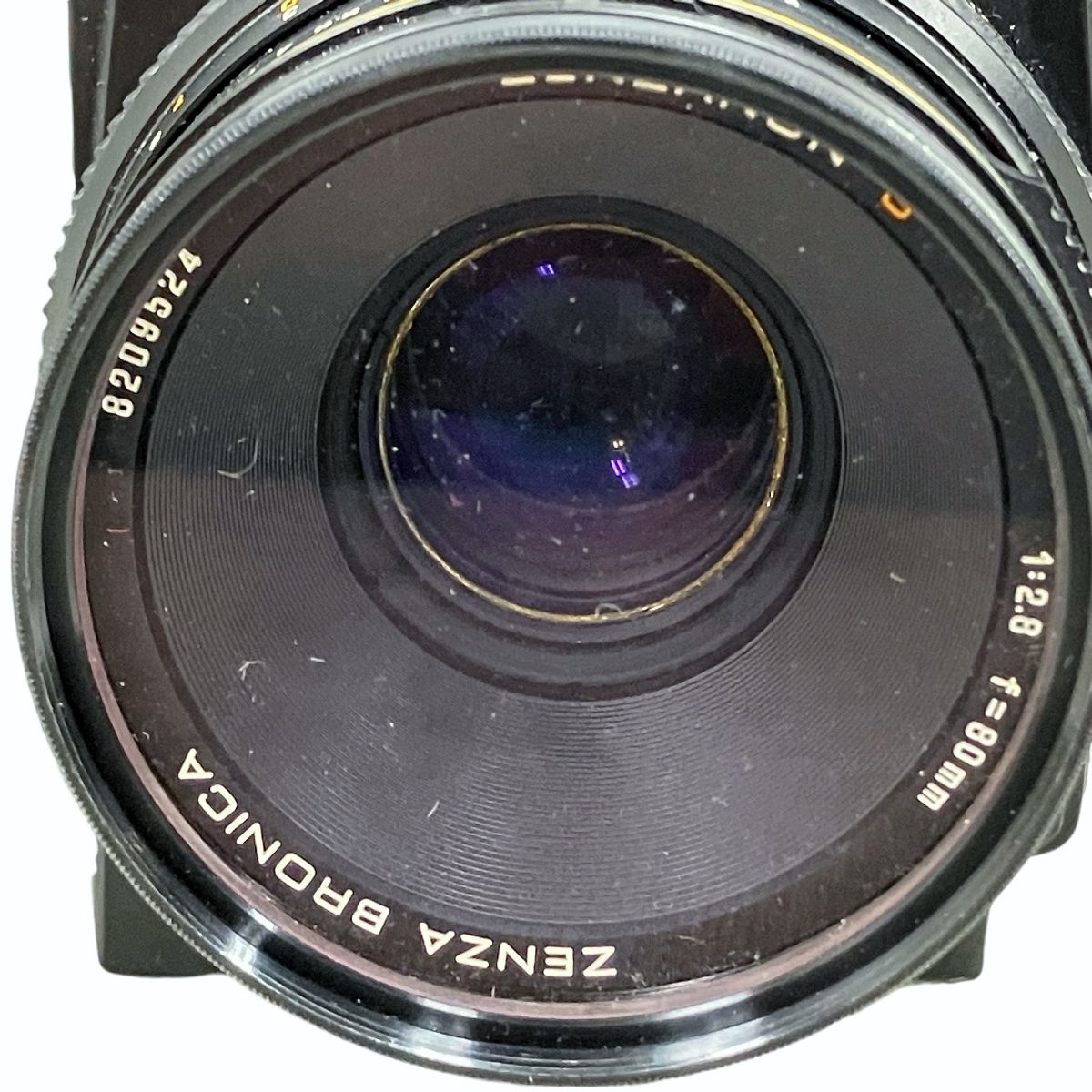 ZENZA BRONICA SQ 中判 カメラ ZENZANON-S 80mm F2.8 ボディ レンズ セット ジャンク M9170858 -  メルカリ