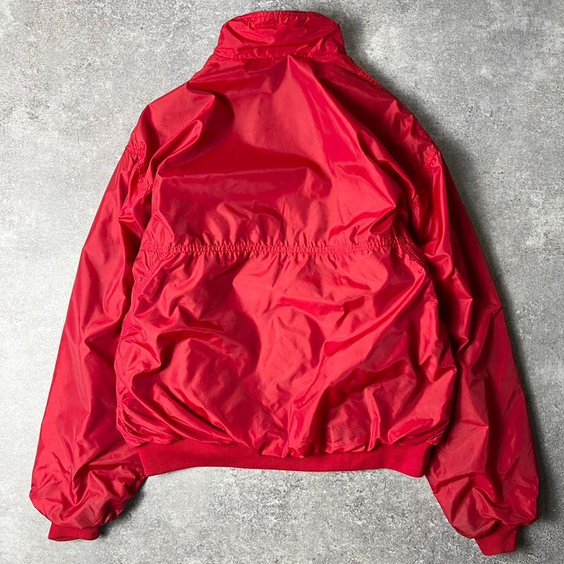 80s 旧タグ 89年製 USA製 Patagonia 裏フリース ナイロン ジャケット 