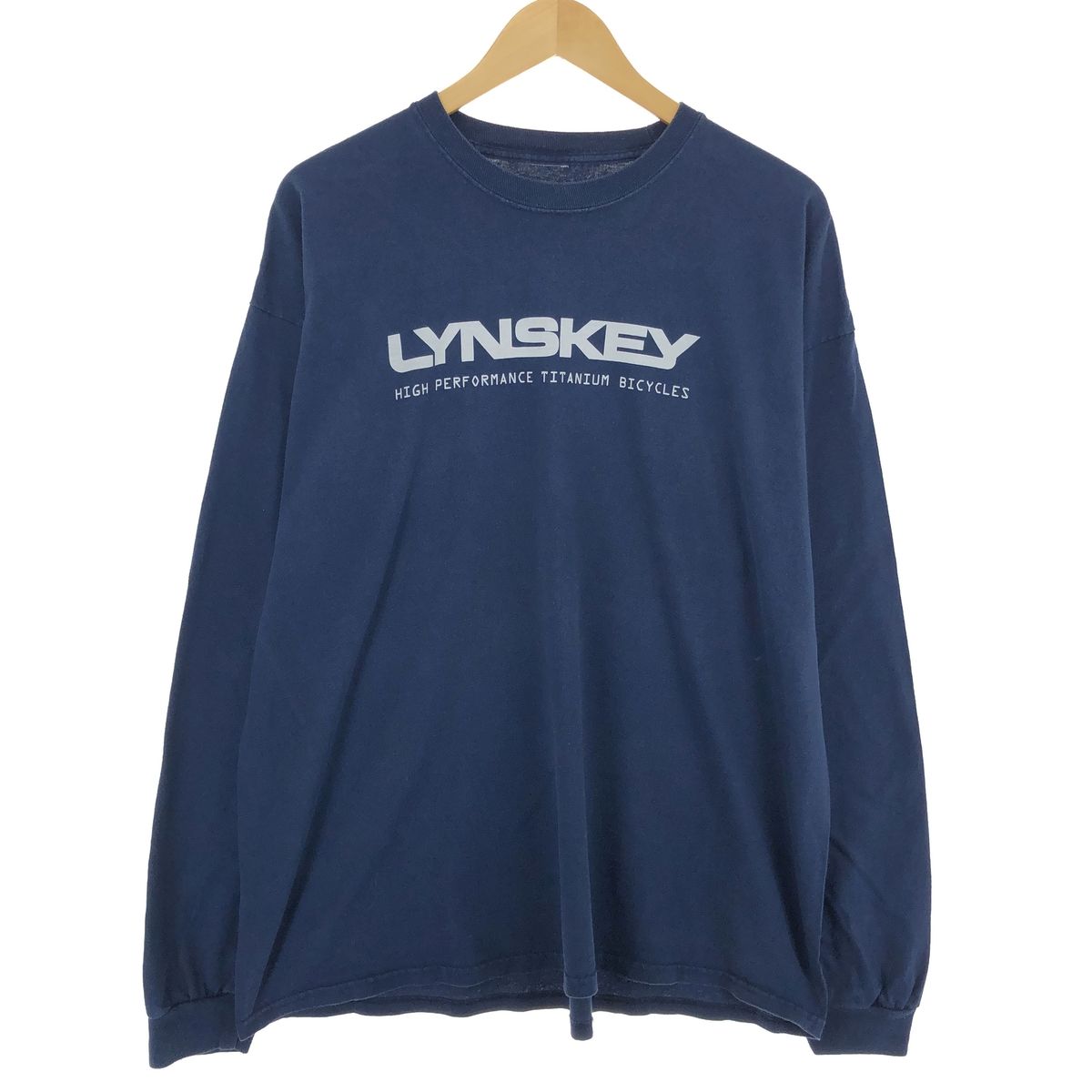 古着 BAYSIDE カレッジ ロングTシャツ ロンT メンズXXL/eaa429506