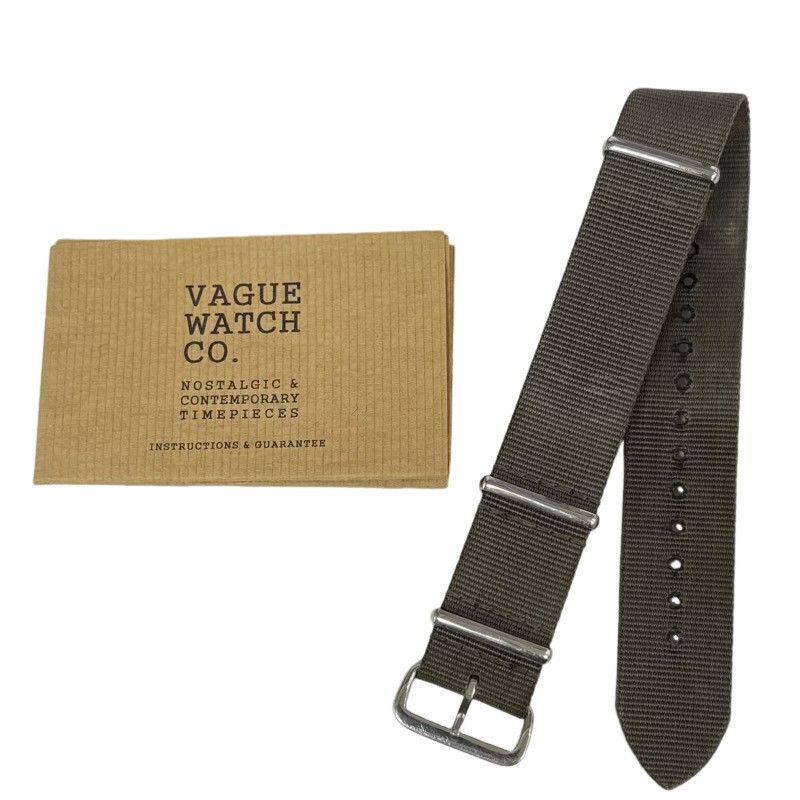 VAGUE WATCH CO. GRY FAD 腕時計メンズ 自動巻き ブラック文字盤 動作  
