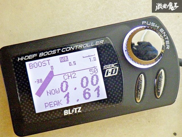 ブリッツ SBC ブーストコントローラー 通電確認済み 通電確認済み【ストア保証！】BLITZ ブリッツ SBC iD ハイデフ