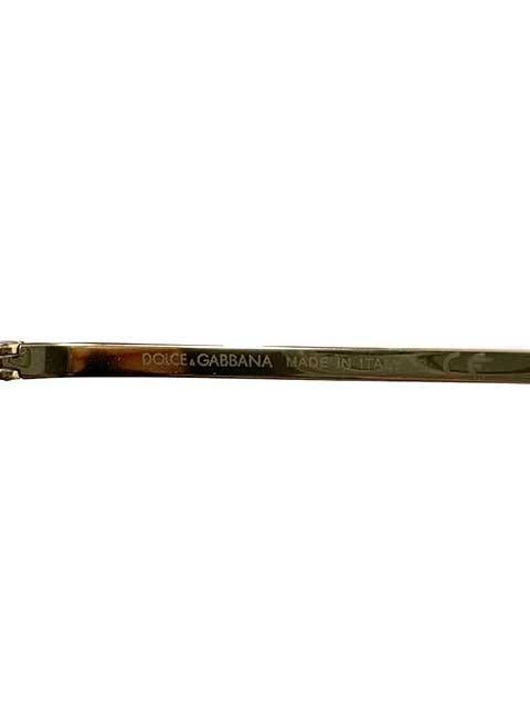 【中古】DOLCE&amp;GABBANA ドルチェアンドガッバーナ 小物 サングラス D64394F 325613 UV対策 ブラウン系＿S29＿s-0124-r29 DOLCE&GABBANA - 【中古】DOLCE&GABBANA ドルチェアンドガッバーナ