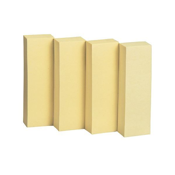 まとめ TANOSEE ふせん 50×15mmイエロー 1セット 100冊 20冊×5パック ×3セット