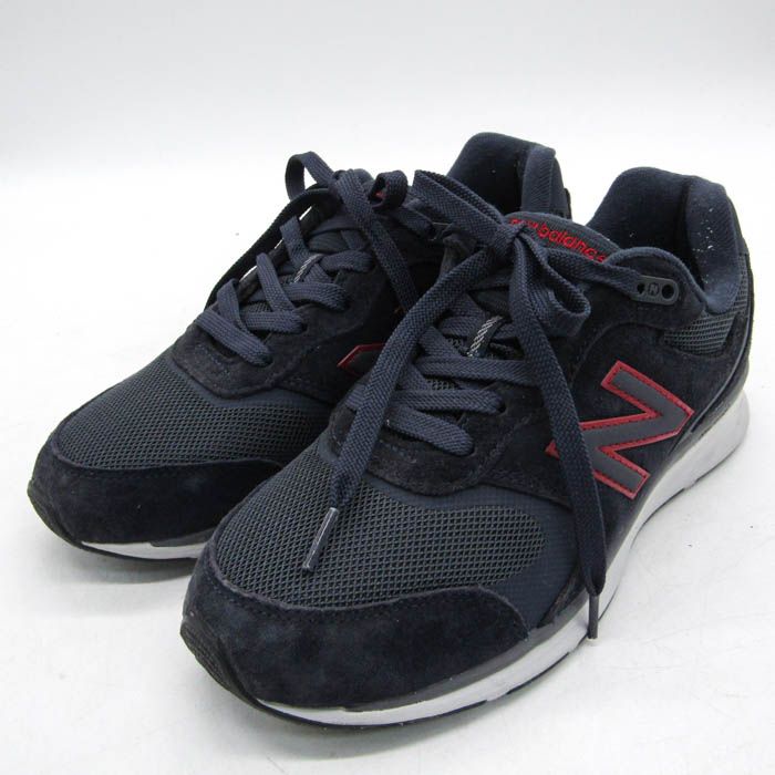 ニューバランス スニーカー ローカット MW880NT4 ローカット シューズ 靴 メンズ 25サイズ ネイビー NEW BALANCE 【中古】