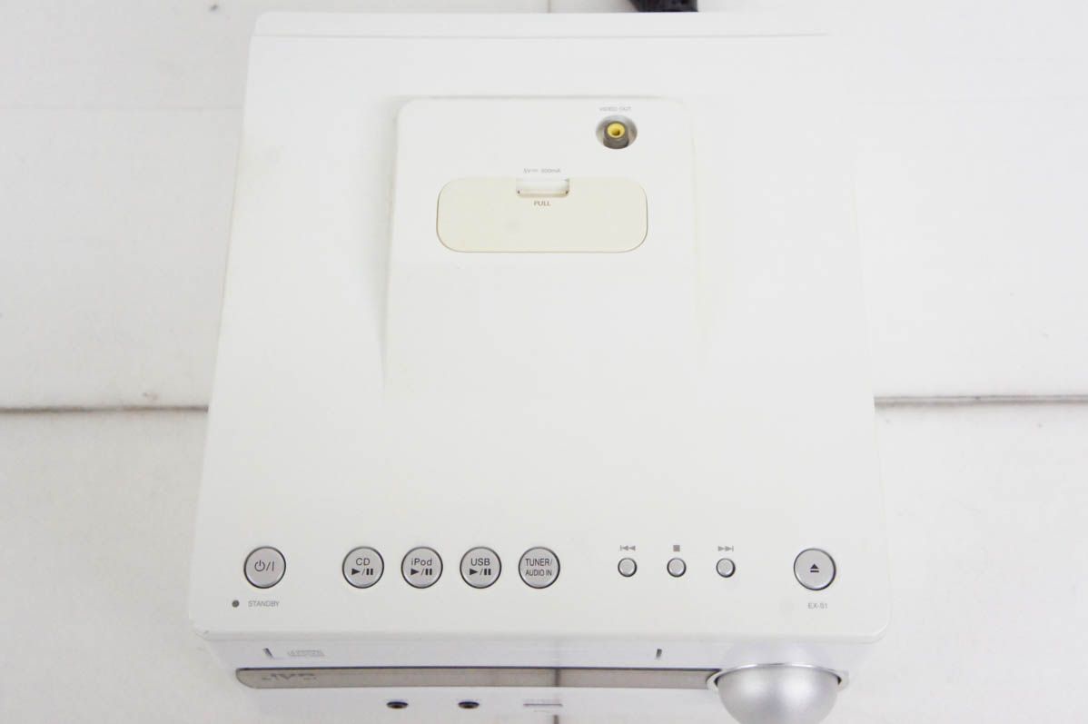 【中古】JVC Victorビクター iPod/iPhone対応 CD RECEIVER CA-EXS1-W アンプ部のみ 中古】JVC Victorビクター iPod/iPhone対応 CD RECEIVER CA-EXS1-M
