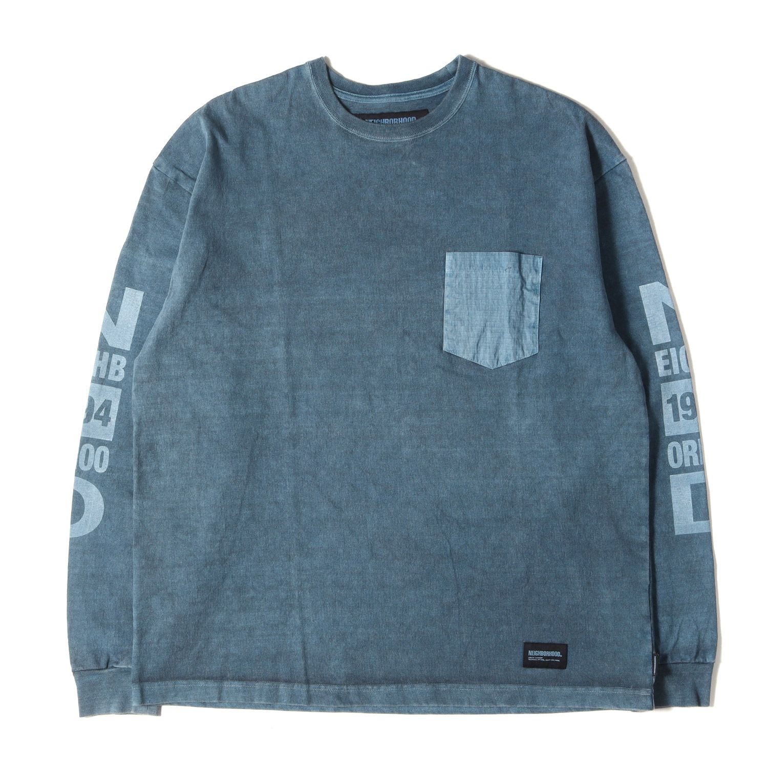 NEIGHBORHOOD ネイバーフッド PIGMENT DYED ロンT 美品 NEIGHBORHOOD ネイバーフッド Tシャツ サイズ:M 24AW
