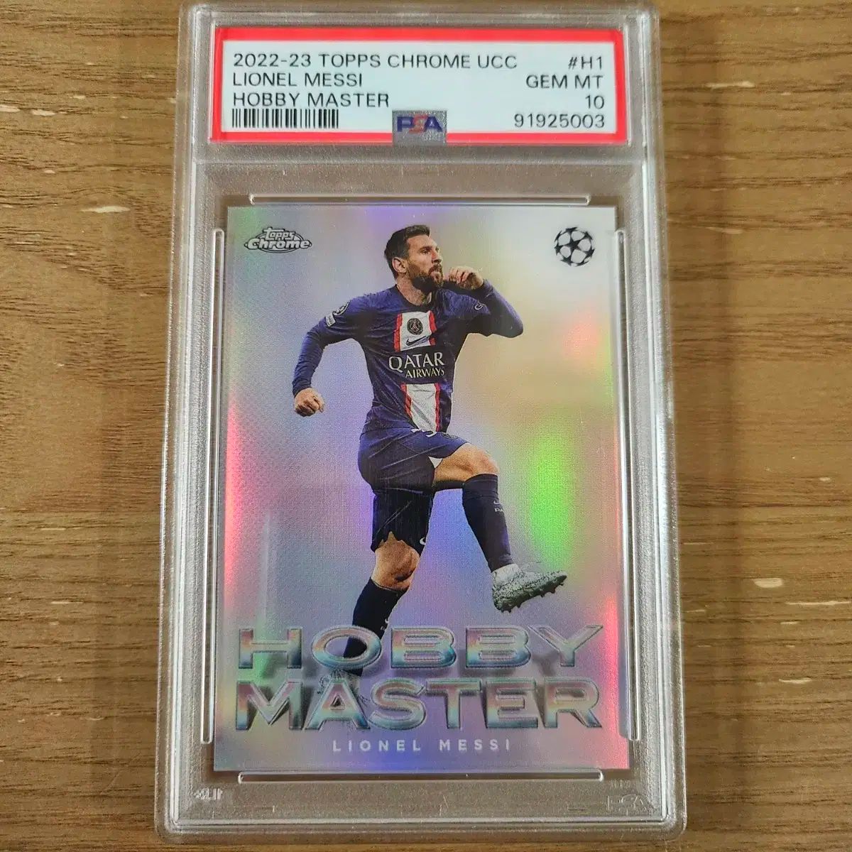 メッシ PSA 10_22-23 トップス クロム UCC ハビ マスター