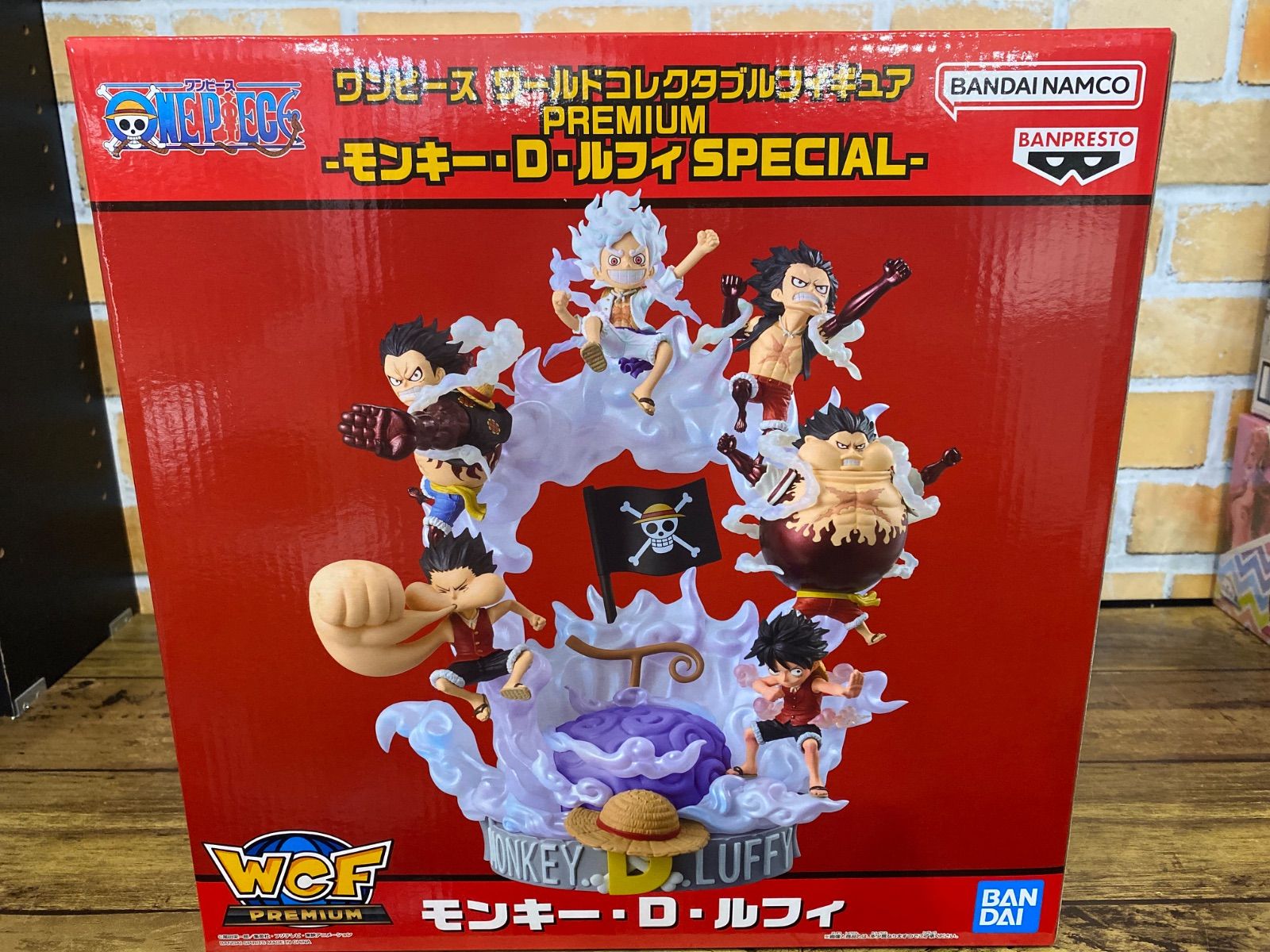 輸送 き ワールドコレクタブルフィギュア PREMIUM-モンキー D ルフィ SPECIAL- ワンピース