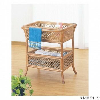 Romantic Rattan 籐ランドリーバスケット K 18