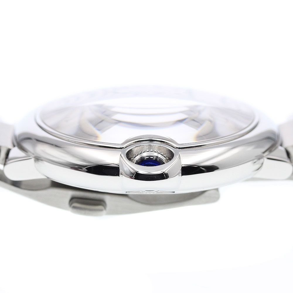 カルティエ CARTIER W69012Z4 バロンブルーLM デイト 自動巻き