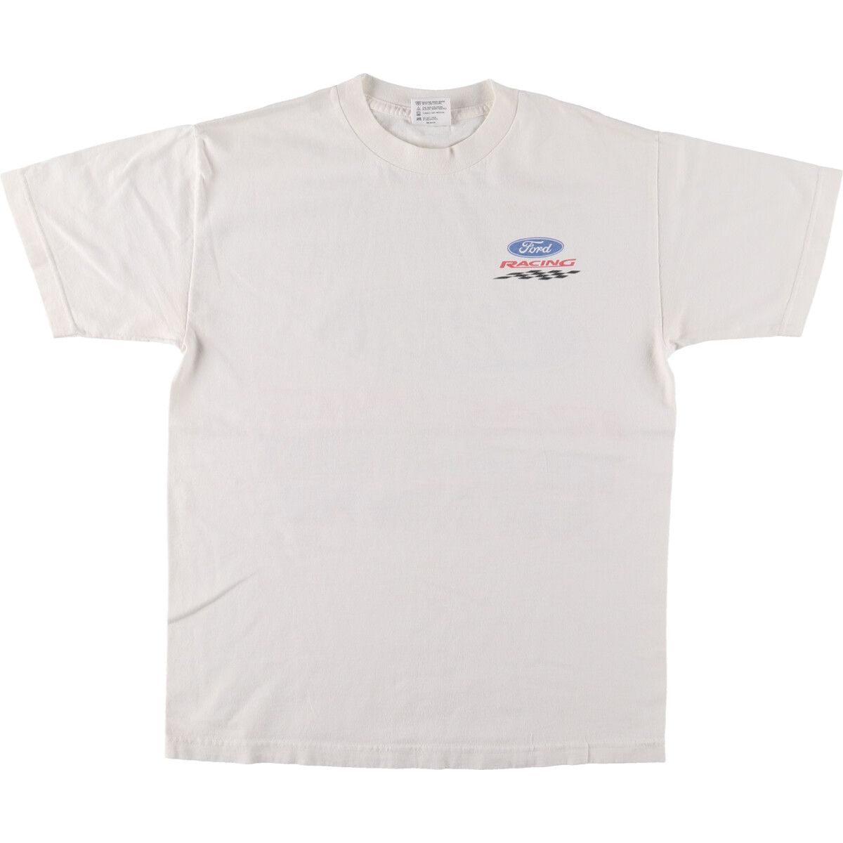 古着 RACING CHAMPIONS FORD フォード バックプリント アドバタイジングTシャツ メンズM相当/eaa486907