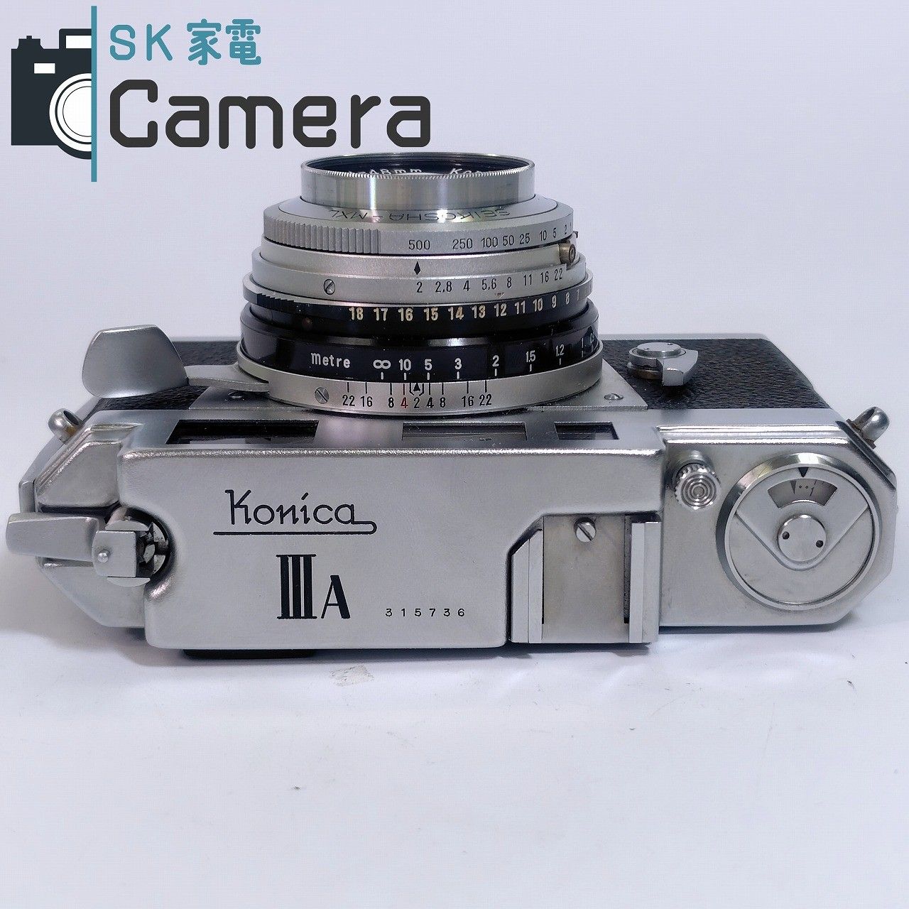 Konica Hexanon 48mm f/2.8 フィルムカメラ KONICA Ⅲ 48mm F/2レンズ