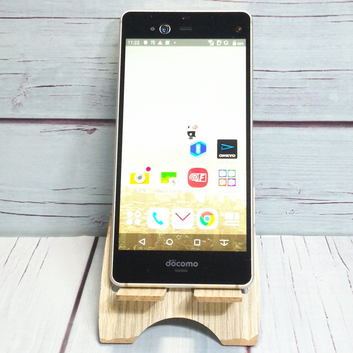 【送料無料】docomo arrows NX F-01K ホワイト 本体 白ロム SIMロック解除済み SIMフリー 774879