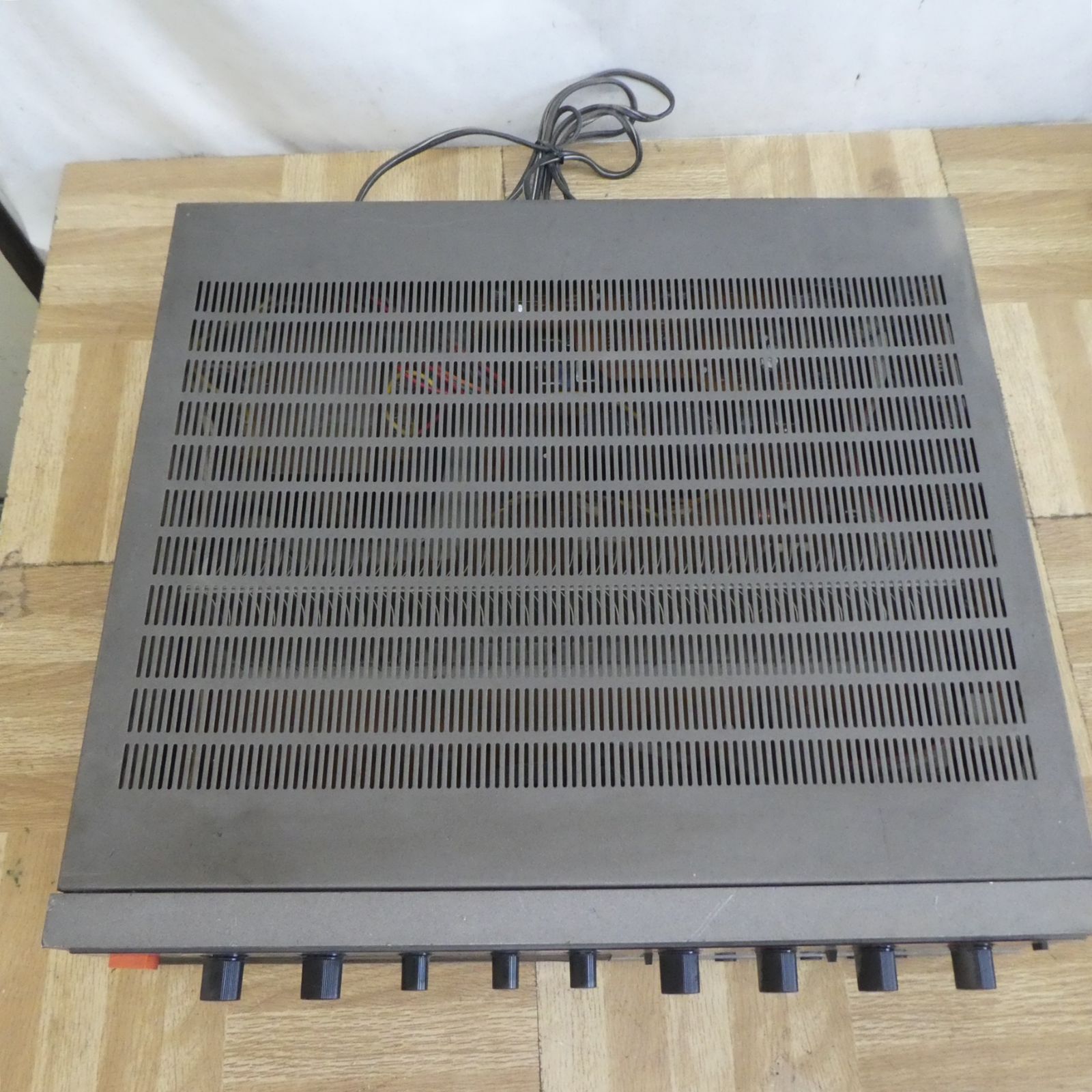 動作品テクニクス　SU-C1010 プリアンプ　リモコン付き半ジャンク 動作品テクニクス SU-C1010 プリアンプ リモコン付き半ジャンク