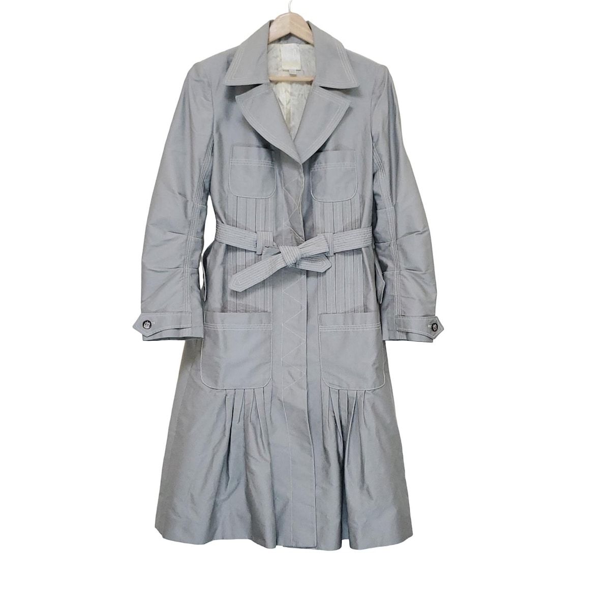 ニナリッチNINARICCIウールカシミヤロングチェスターコートL NINA RICCI ニナリッチ コレクション ランウェイ コート ロング