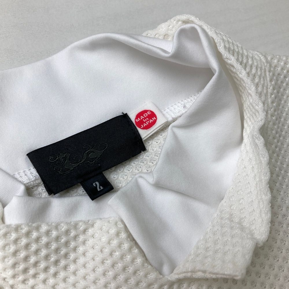 サイズ：2 DANCE WITH DRAGON ダンスウィズドラゴン モックネック 半袖