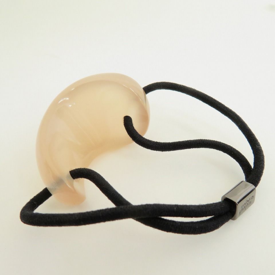 コレットマルーフ　グラスポニー　ラベンダーヘアゴム コレットマルーフ、廃棄ガラス製品をアップサイクルしたヘアゴム