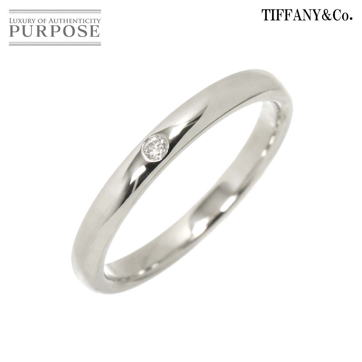 ティファニー TIFFANY&Co. スタッキング バンド 16.5号 リング ダイヤ  