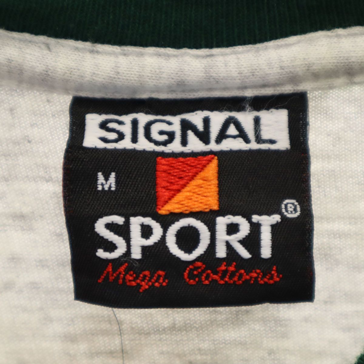 SIGNAL SPORTS シグナルスポーツ 90s USA製 オールド 半袖 リンガー T 