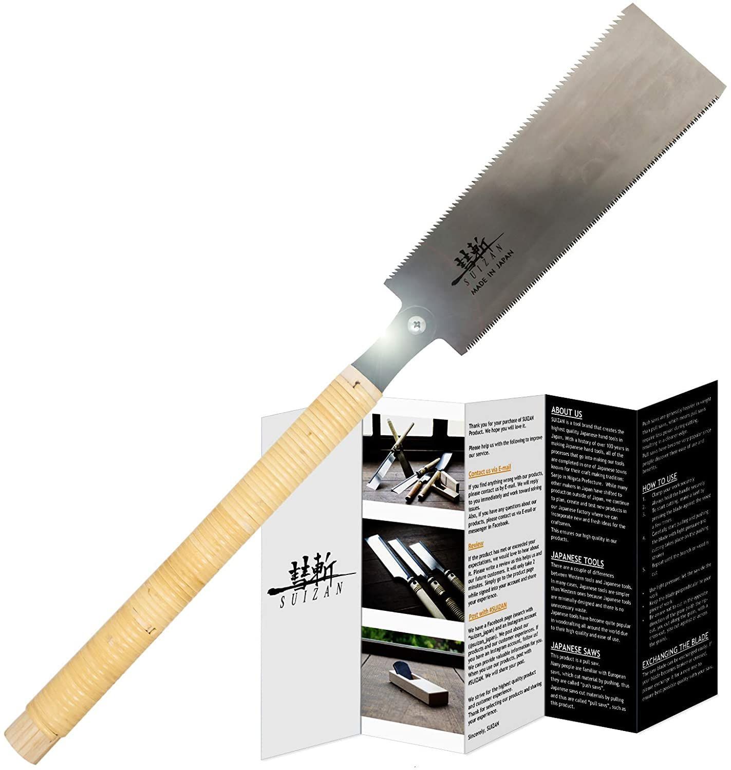 【在庫処分】替刃式 240mm 木工用 両刃鋸 スイザン