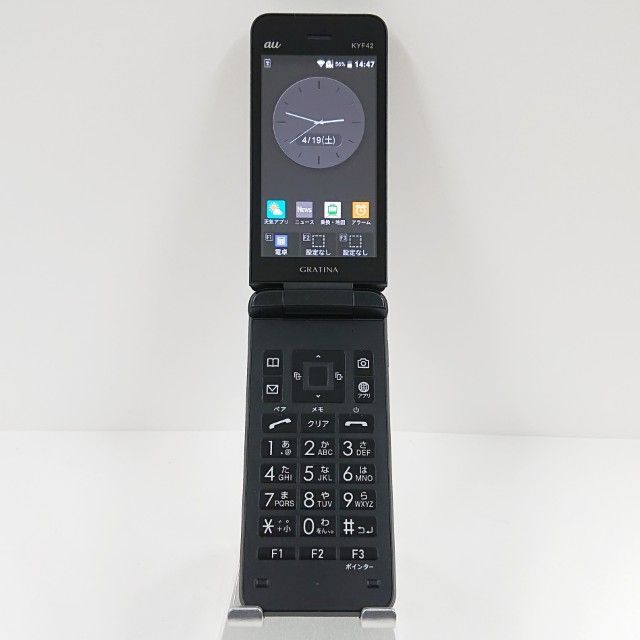 GRATINA KYF42 au ブラック 本体 c11754