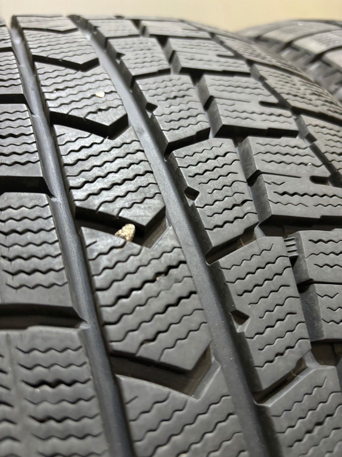 ★205/55R16 DUNLOP/WINTER MAXX WM02 21年製 スタッドレス 4本 ウィンターマックス プリウス インプレッサ カローラツーリング (4-G255)