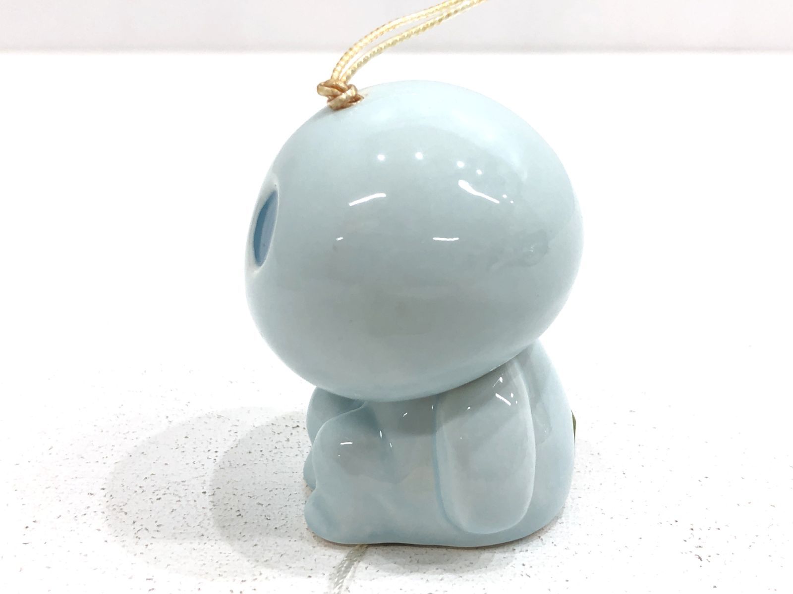 スタジオジブリ　もののけ姫　こだま　コダマくん　風鈴　陶器　美品　レトロ　当時物 スタジオジブリ もののけ姫 こだま コダマくん 風鈴 陶器 美品