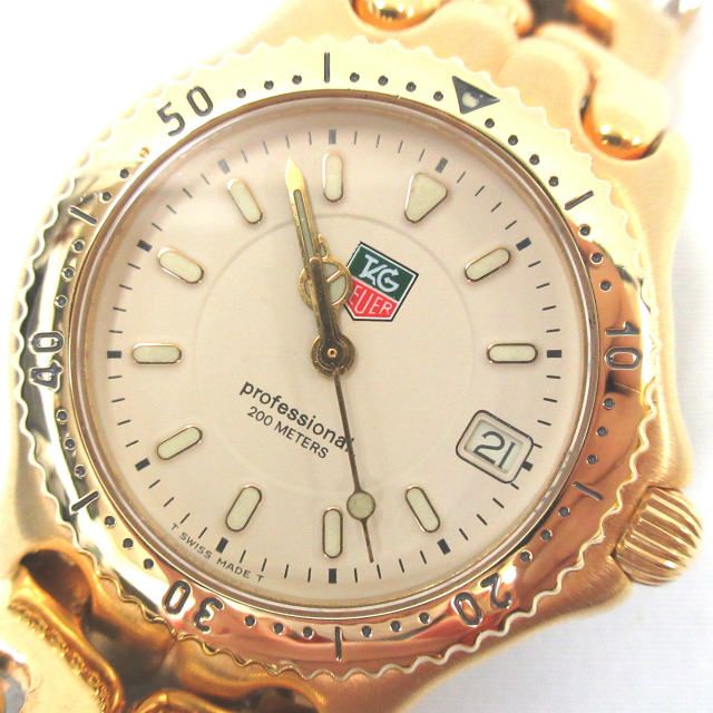 タグホイヤー TAG HEUER セル デイト sel wg1230 k0 腕時計 ☆AA
