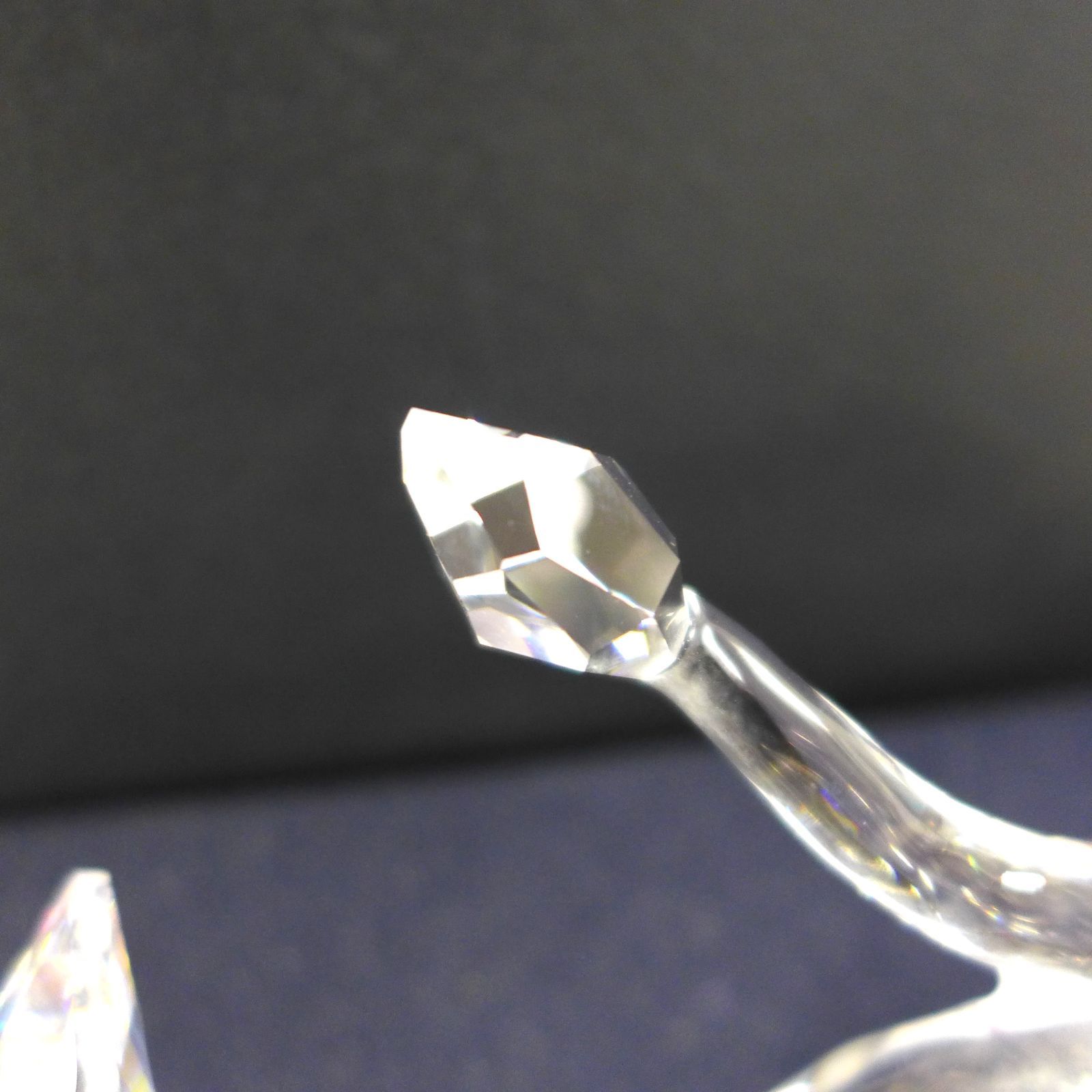 SWAROVSKI スワロフスキー ランの花 オブジェ 置物 公田店